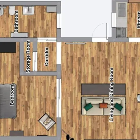 Apartment Charm: Piazza View
