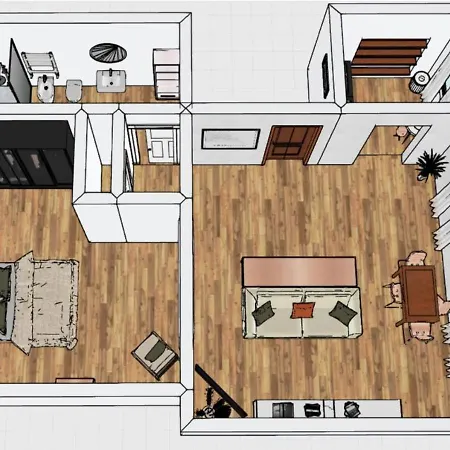 아파트 Via Avelli, 4 - Charming - Delightful And Bright 3rd-floor Without Elevator, Overlooking One Of Florence's Beautiful Squares, Exceptionally Located For Exploring The 피렌체